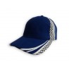 Cap - mod. 4083:Blue, Cotton, White